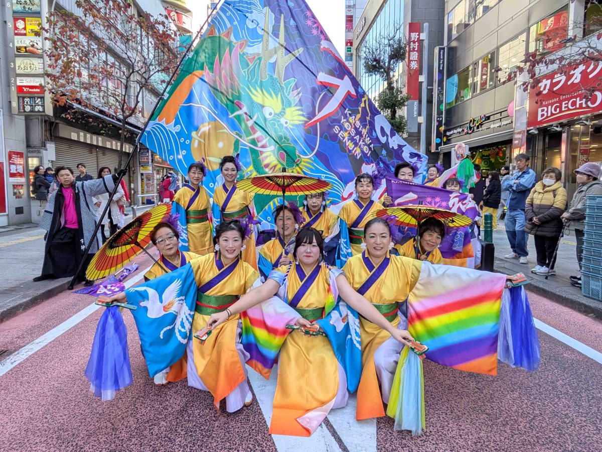 よさこいチーム千神の皆さん