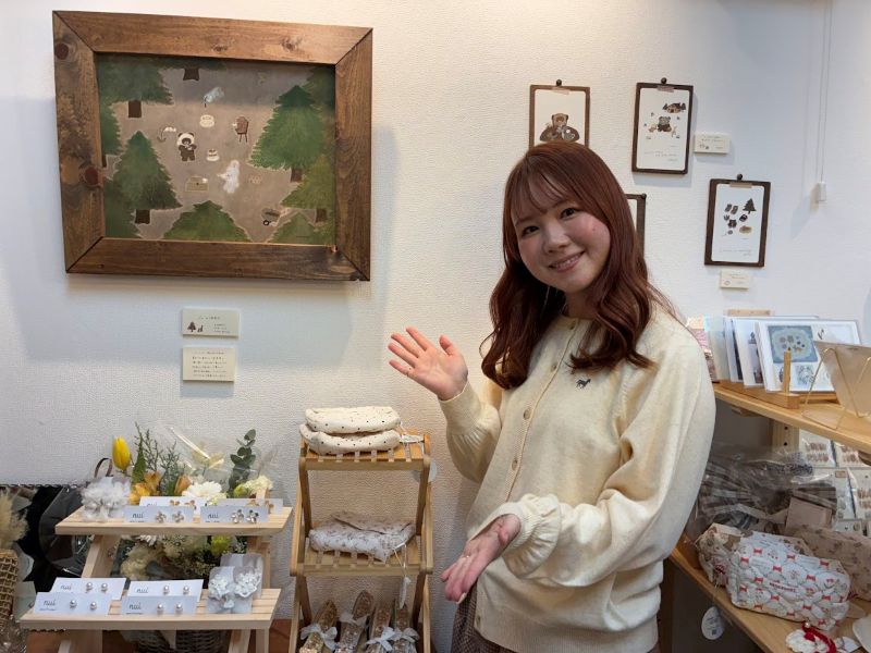 店主のさらぴさんが、とってもあたたかく迎えてくれます