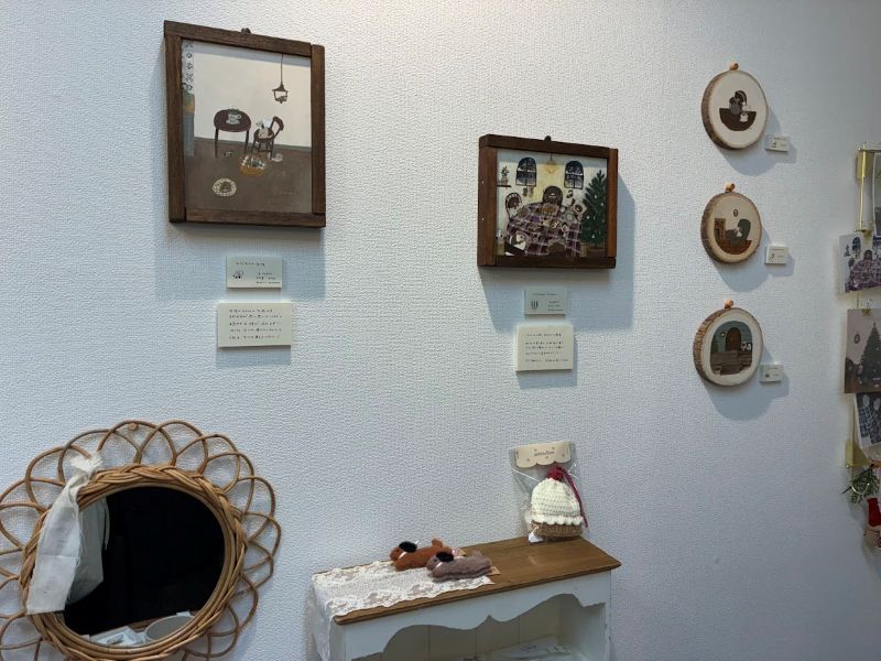 絵は購入することもできます