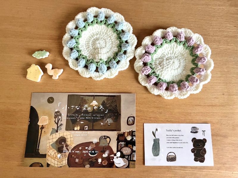 わたしがプレオープンで買ったコースターは、広島の作家さんの作品でした！