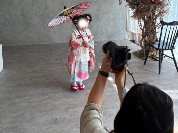 七五三　女の子　撮影