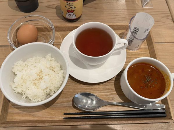 berryべるースープ深井店のモーニングDセット