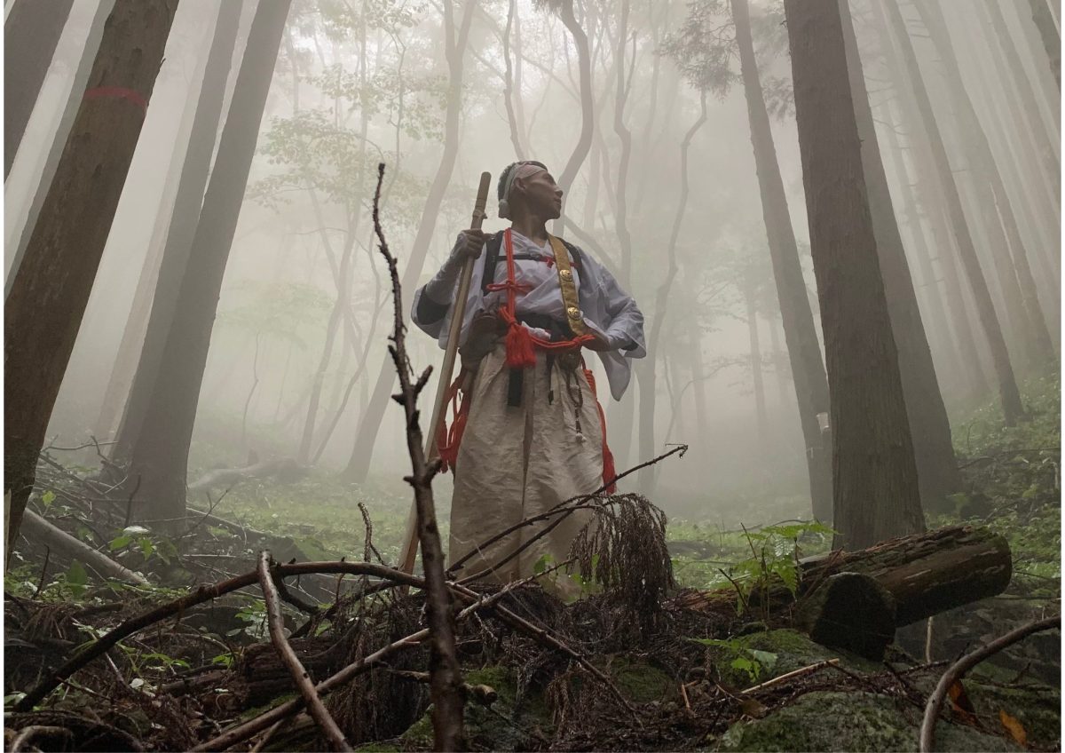 山伏として山に分け入り修験道の修業