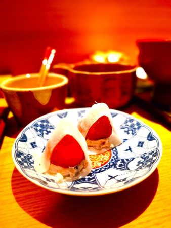 マスカルポーネのいちご大福