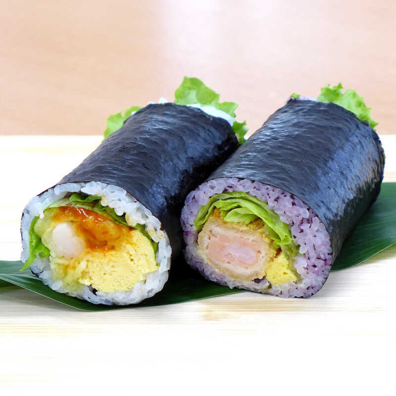 【茨木市】今年の恵方巻は、梅花女子大学食文化学科×大水直売×大阪府中央卸売市場のコラボ商品「海老チリ&海老タル」の2種食べ比べはいかが?!