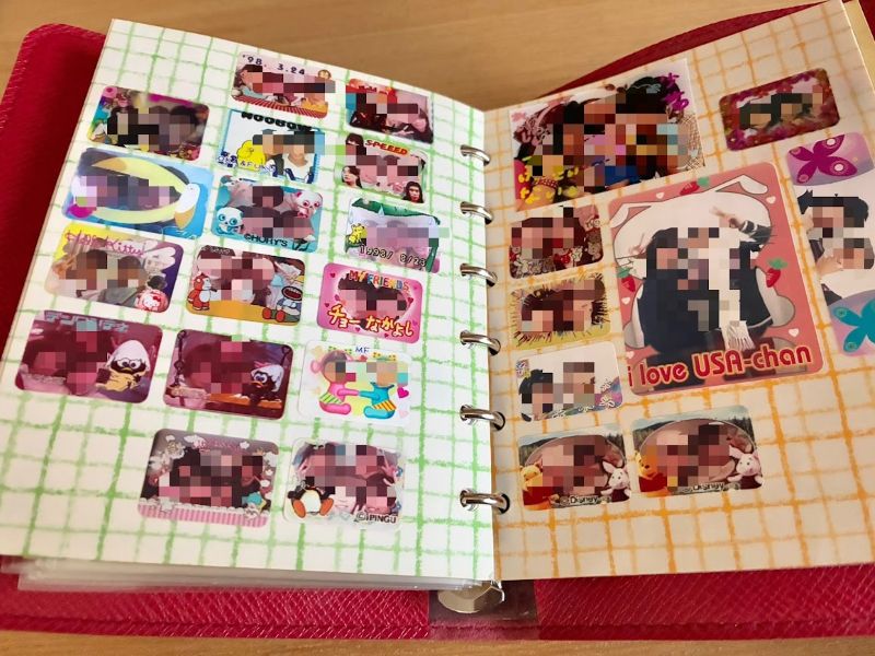 数々のプリクラで楽しんだ青春の思い出。なつかし～！