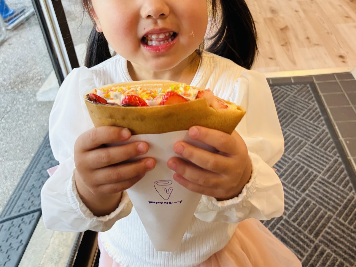 【柏市】家族で何度もリピート中!アクツクレープ食べたことある?