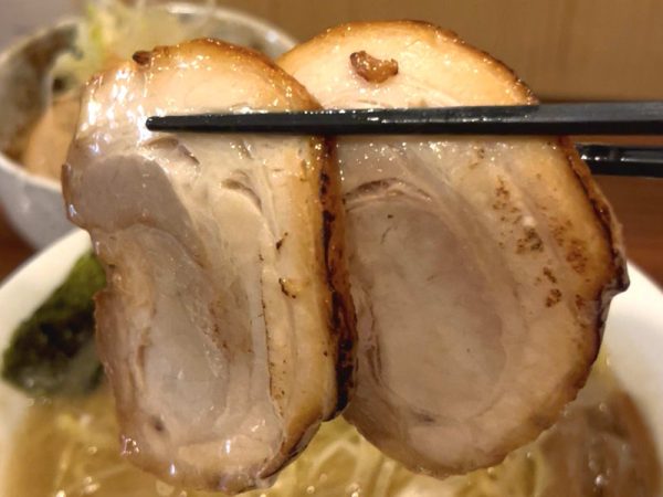 中百舌鳥駅近くの麺屋もず 定番メニュー中華そば チャーシュー