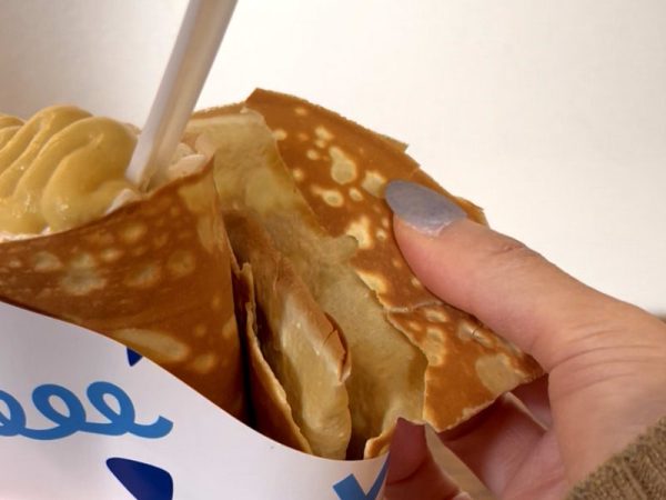 ケハレクレープ　公立大学中百舌鳥キャンパス前に移転オープン　パリパリ生地のクレープ