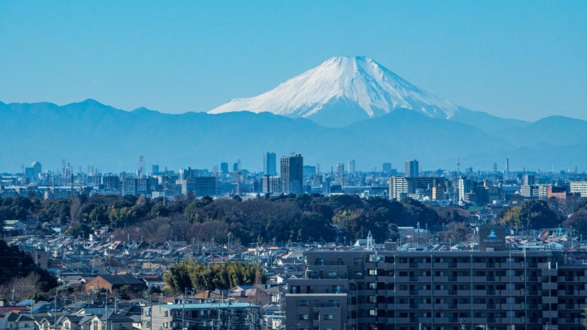 【柏市】ジモト風景 〜柏駅前から富士山が見える！？ 柏高島屋ステーションモール新館 BeARIKAへ〜