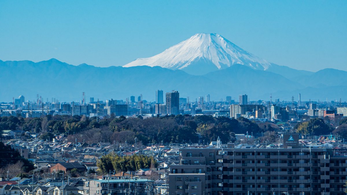 【柏市】ジモト風景 〜柏駅前から富士山が見える！？ 柏高島屋ステーションモール新館 BeARIKAへ〜