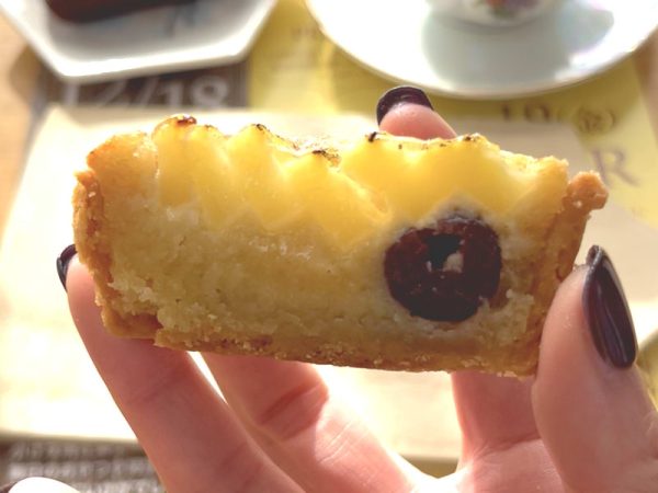 夢・菓子舗 環　桃とチェリーのタルト