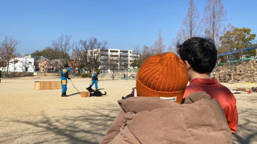 【豊中市】全市一斉防災訓練に参加！野畑南公園で親子防災体験｜遊び場が、もしもの時の避難場所に