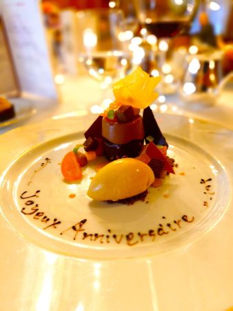 金柑とショコラのガトー