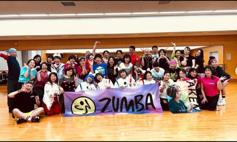 【原池体育館】年齢も経験も関係なし！ZUMBAでHAPPY・元気が力に！「あんみずサークル」