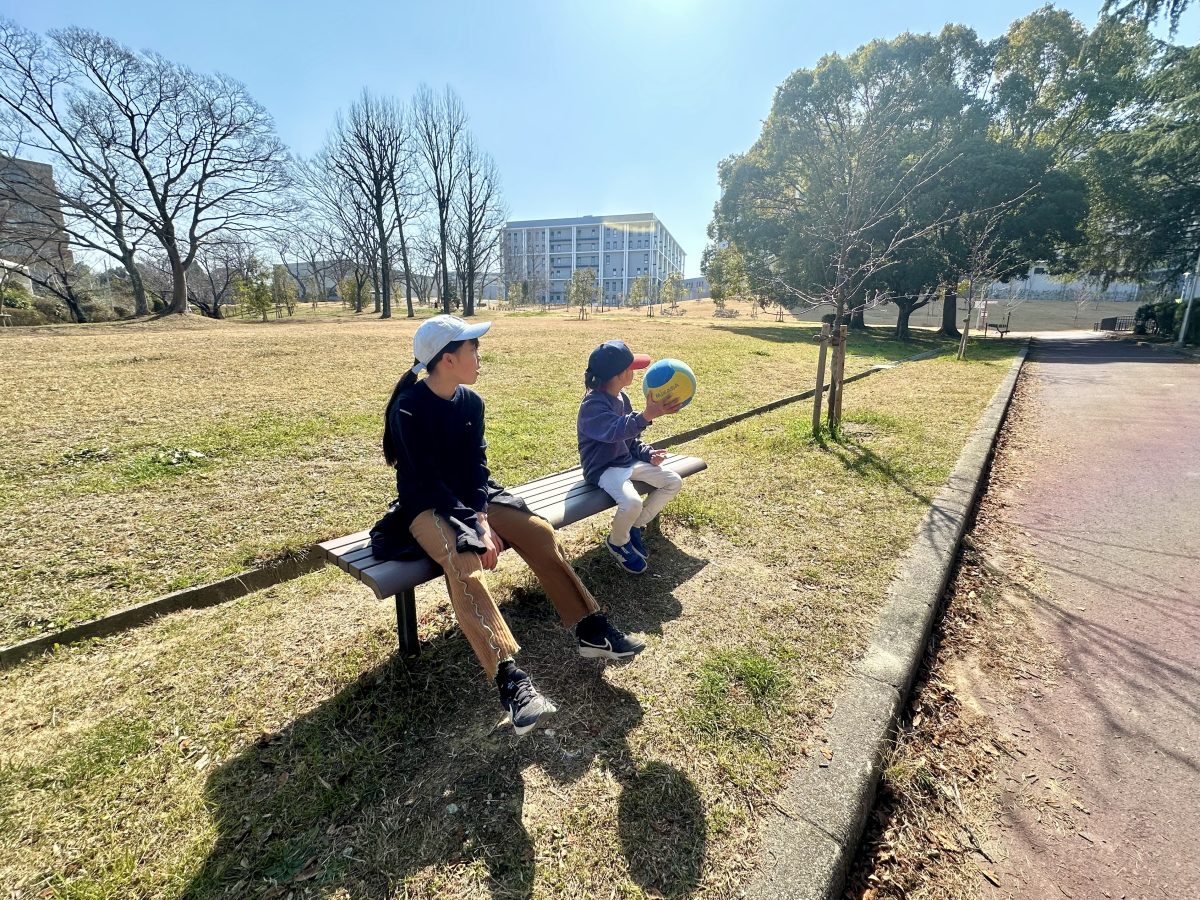 ピクニックにもってこいなはらっぱ広場