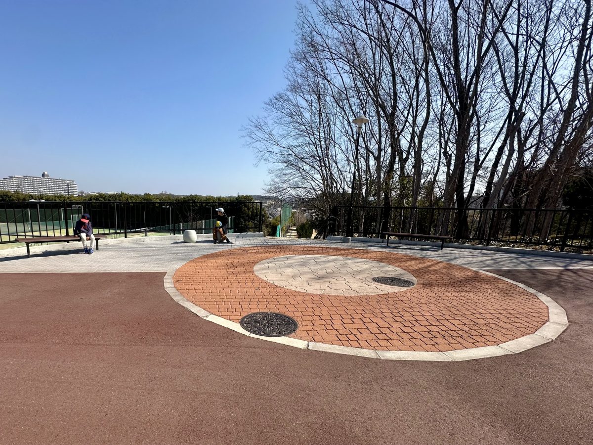 景色を眺めながらほっと一息