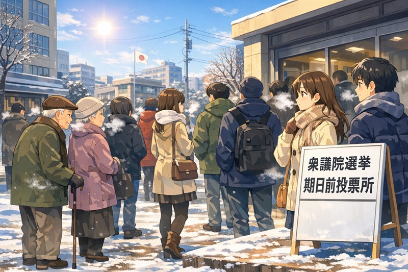 【東葛】衆議院選挙はもうまもなく！期日前投票も有効に使おう！