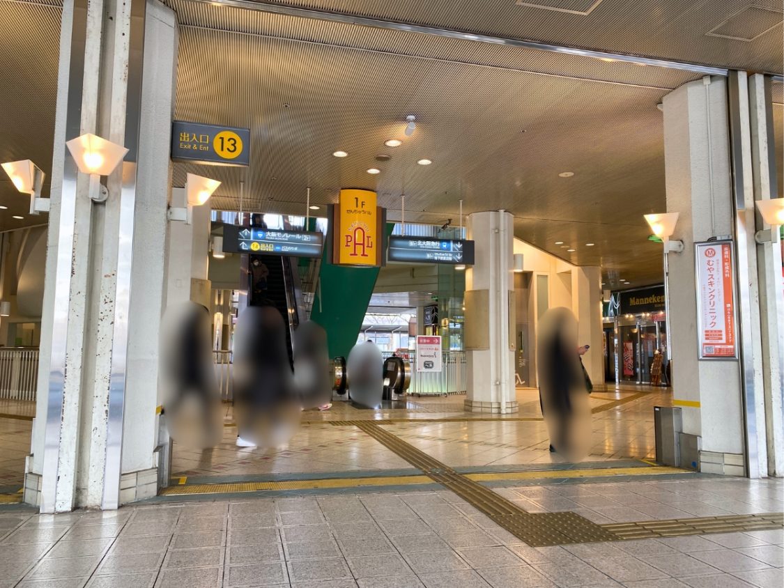 通行止めに伴い、こちら側へ迂回する形に。 以前より少し遠回りになる印象でした。