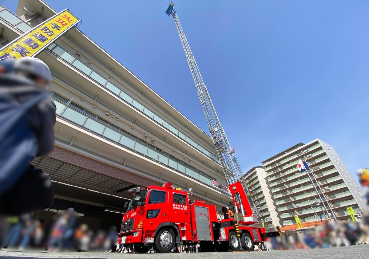 【豊中市】署長さんを探せ!?消防署の中を探検！新千里消防署開放デー体験レポ