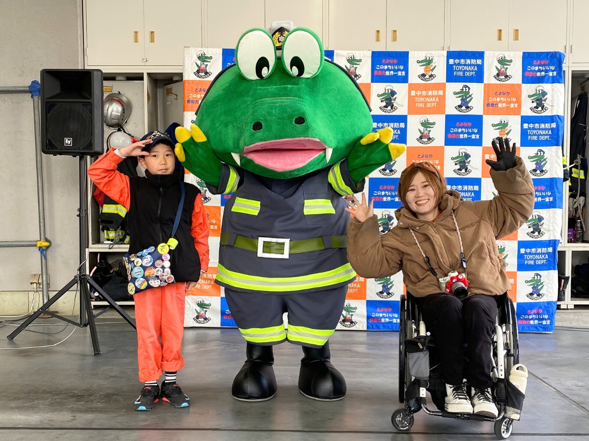 最後はマチカネくんとも記念撮影！ 