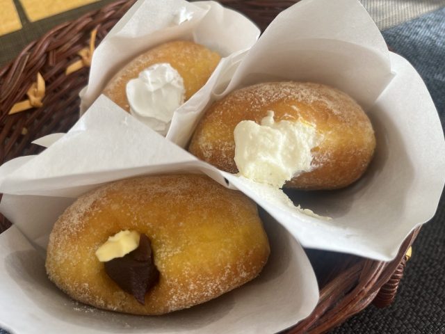 【吹田市】もちっと食感♪クリームたっぷり生ドーナツ！「ここぺり　岸辺」