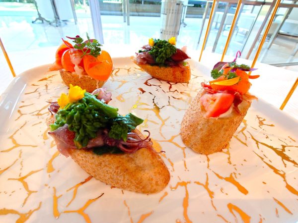 オープンサンド