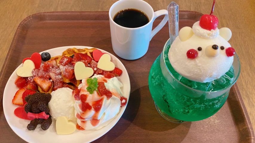 【流山市】子どもと一緒にほっと一息♡ くまさんスイーツにきゅん♡可愛い＆美味しい映えおやつ時間『SAFFRON’S CAFE』レポ
