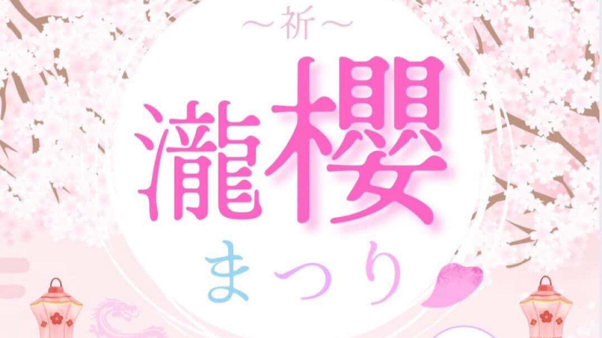 【流山市】樹齢400年の桜に包まれて♪清瀧院「瀧櫻まつり2026」3/29開催・ライトアップも