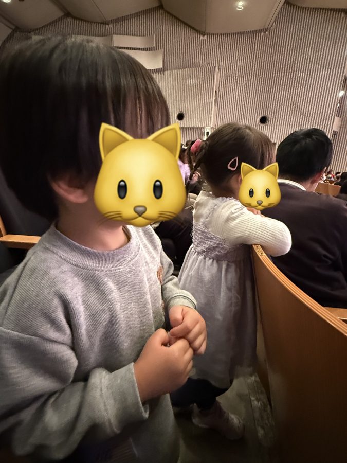 大好きな曲に集中している様子