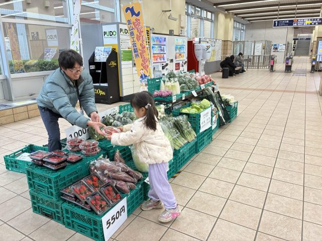 【流山市】流山セントラルパーク駅に突如出現！地元野菜の直売所