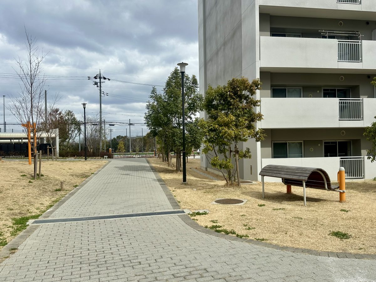 団地内の別の場所にも同じ種類の健康遊具