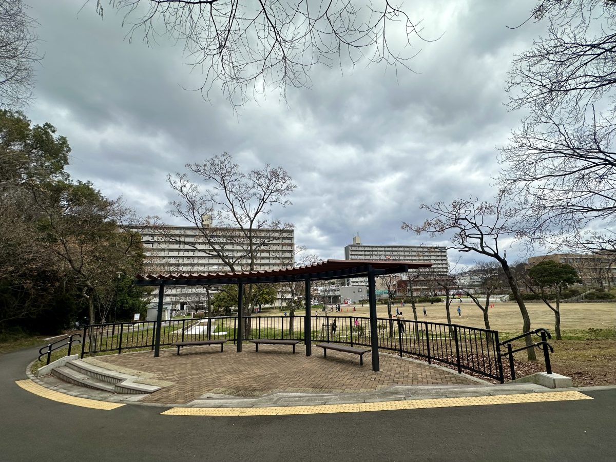 ゆったり過ごせる木もれ日広場