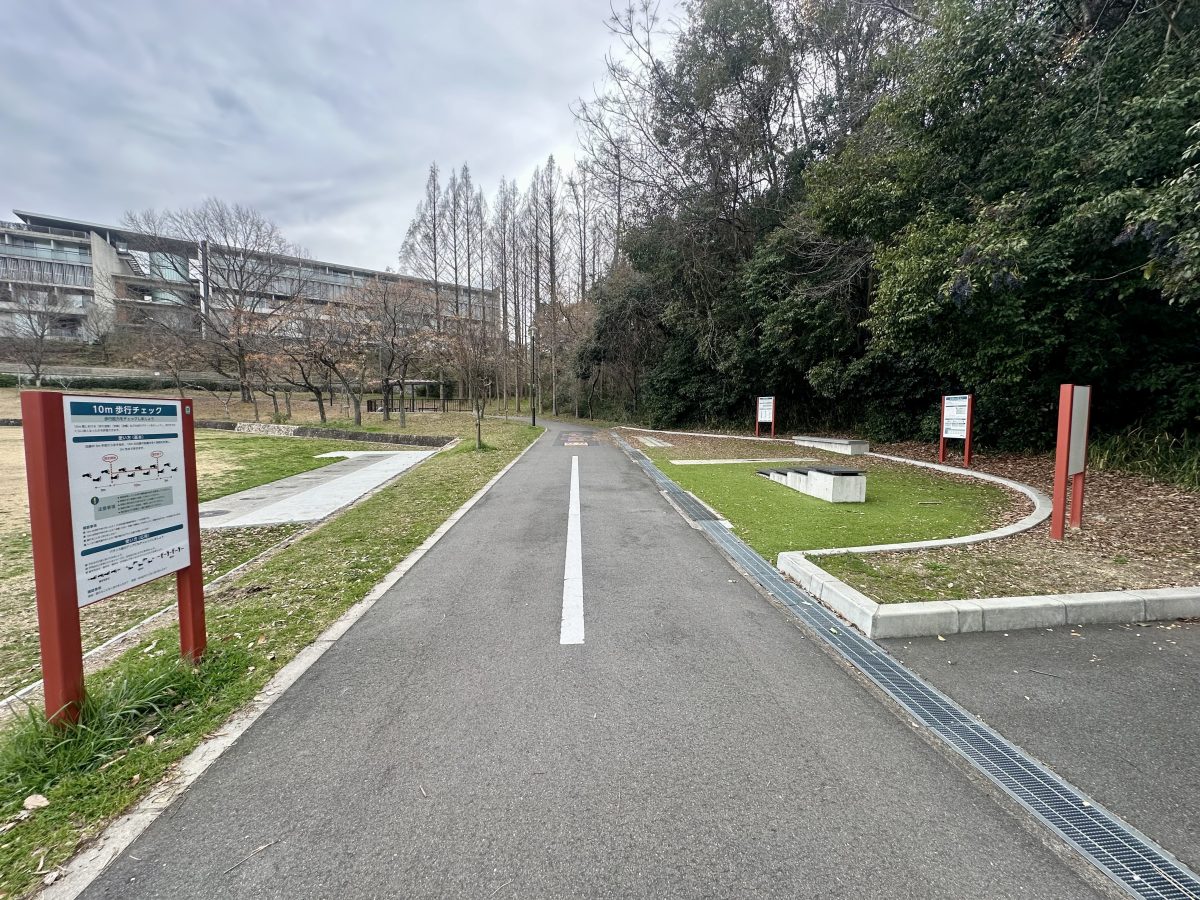 健康遊具広場その2の全景