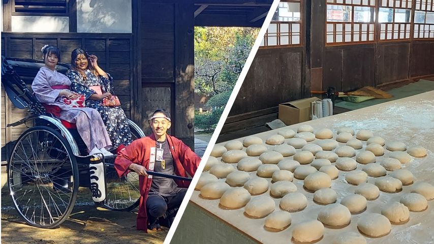 【柏市】4/4(土)つきたて餅・人力車・茶道体験！2つの歴史的古民家でたっぷり和体験を！