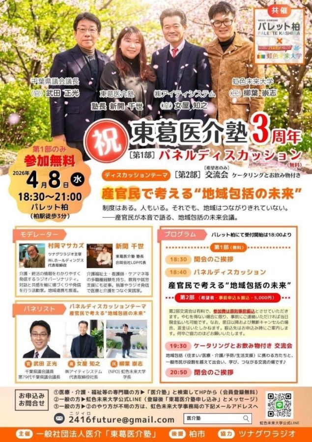 画像は東葛医介塾より提供