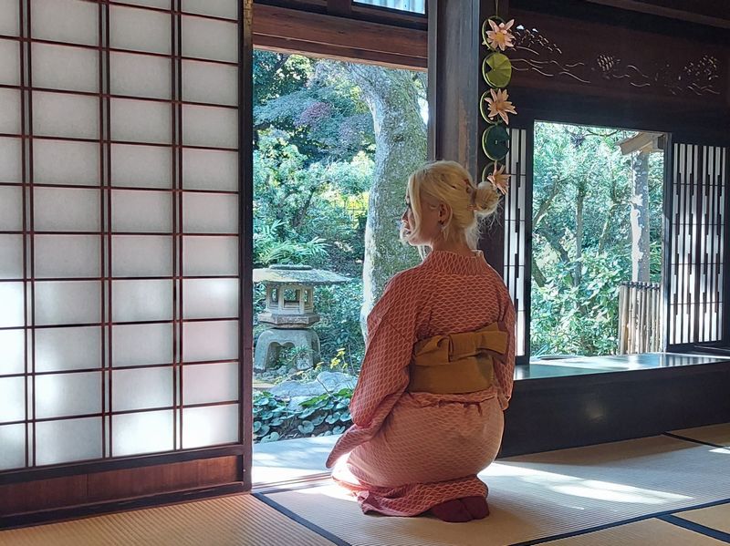 着物を着ると、いつもと違った気分で一日を過ごせそう…。