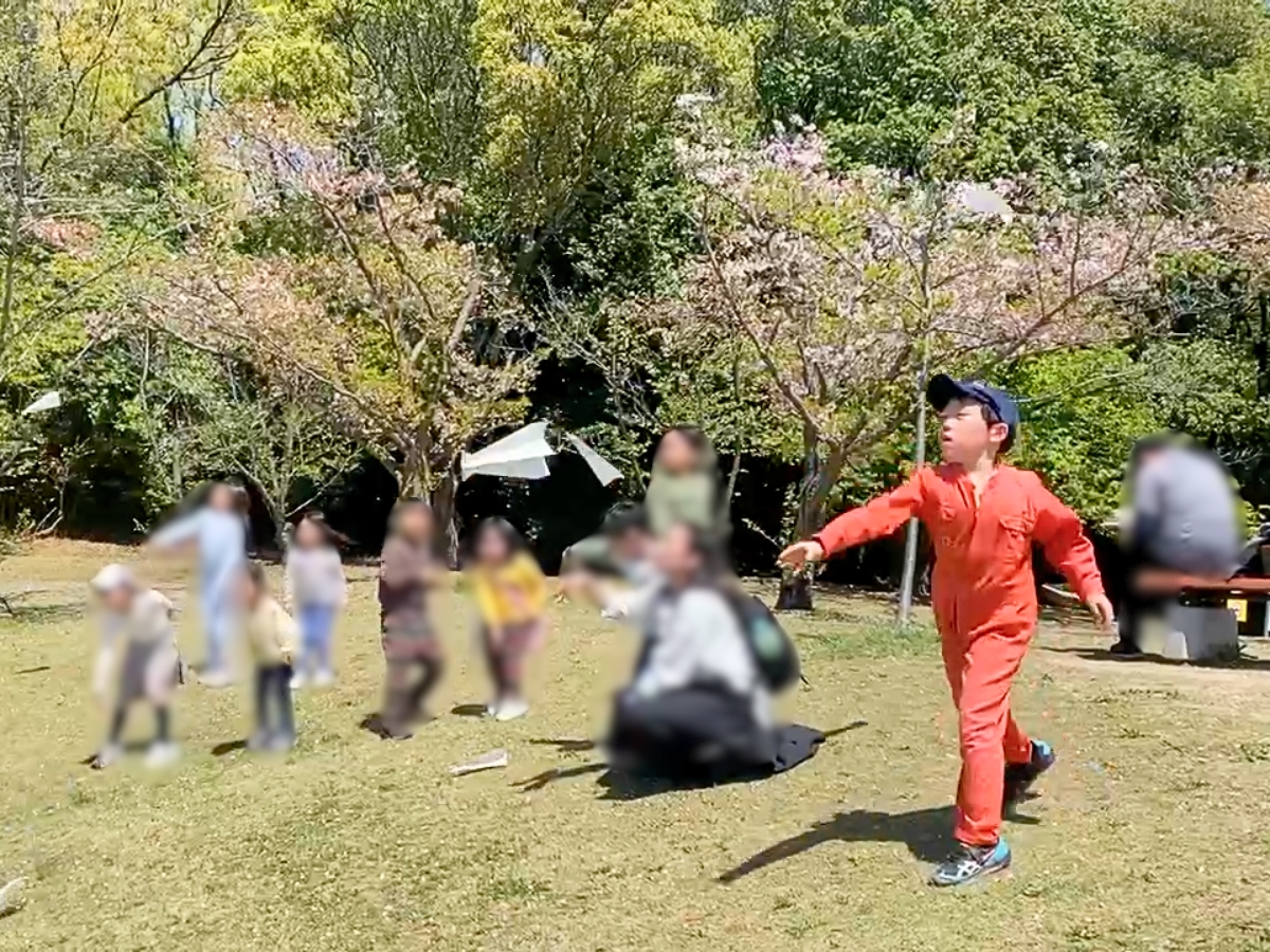 思いっきり飛ばして…！