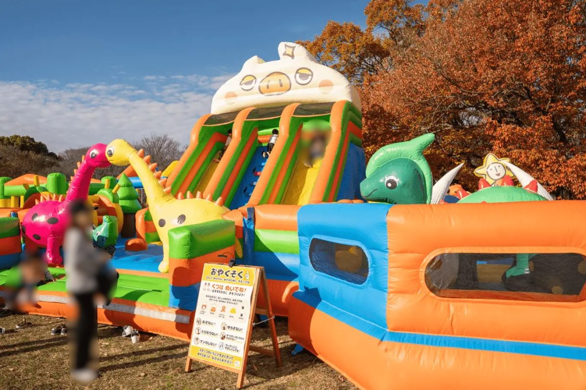 【新金岡】GWイベント「ぽよぽよ遊具がやってくる！in大泉緑地」が4月25日(土)～5月6日（水祝）が開催！