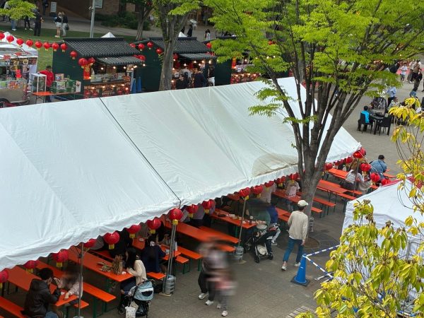 森のまち広場のイベント会場