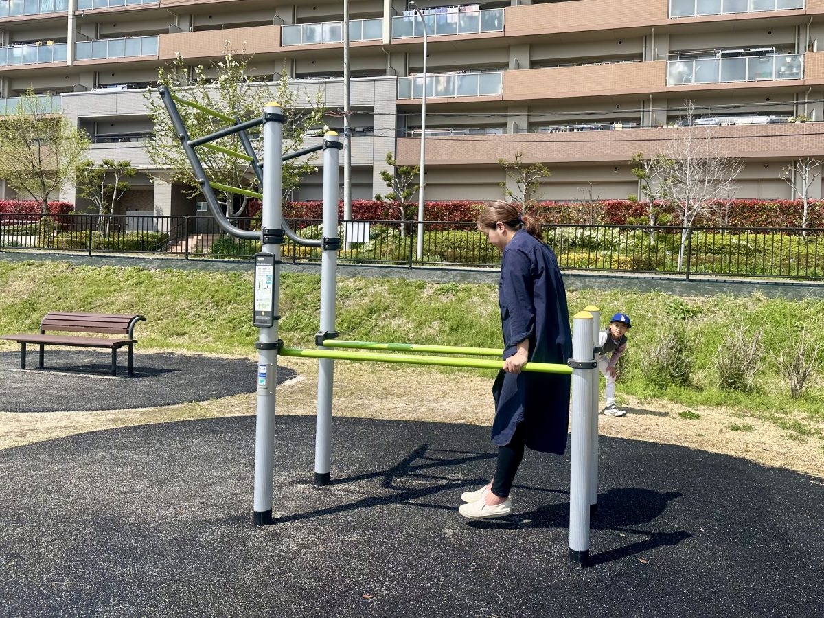 ぶらぶらストレッチに挑戦