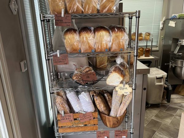 bakerySORA　ベーカリーソラ　百舌鳥八幡駅近くのパン屋　店内