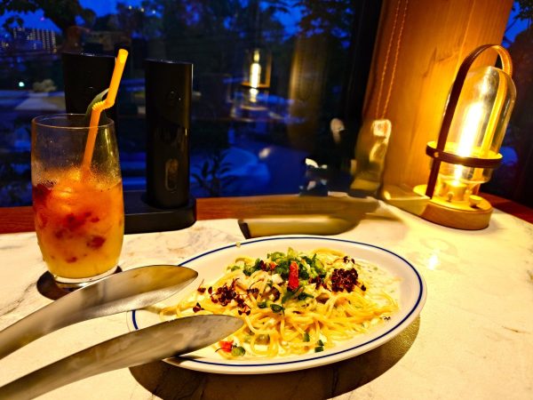 おしゃれな雰囲気とパスタ