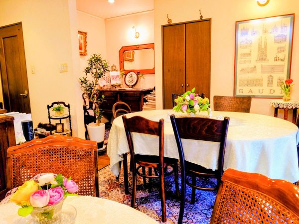 英国気分の店内