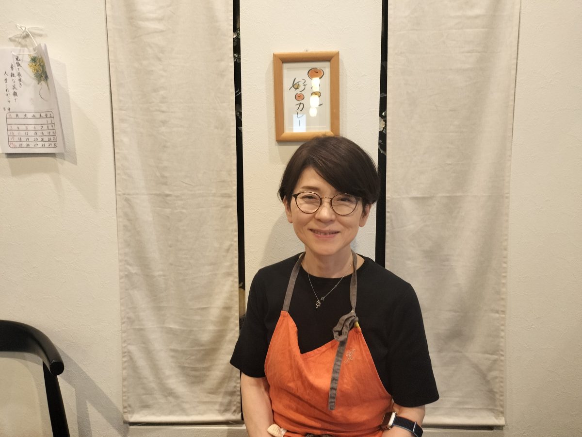 店主の岡﨑さん