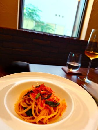さくらえび香るパスタ