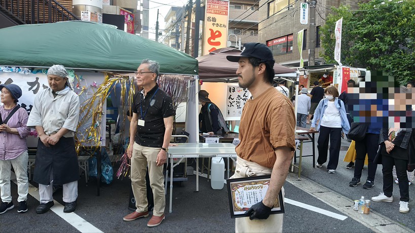 食堂endoさんは昨年の第1回が3位。今回が惜しくも2位。来年三度目の正直！