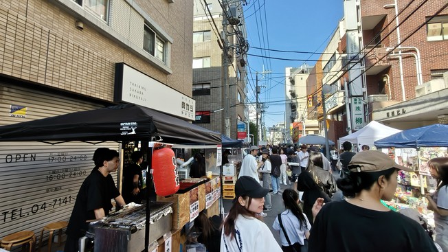 南柏を代表する飲食店も活気に溢れていました