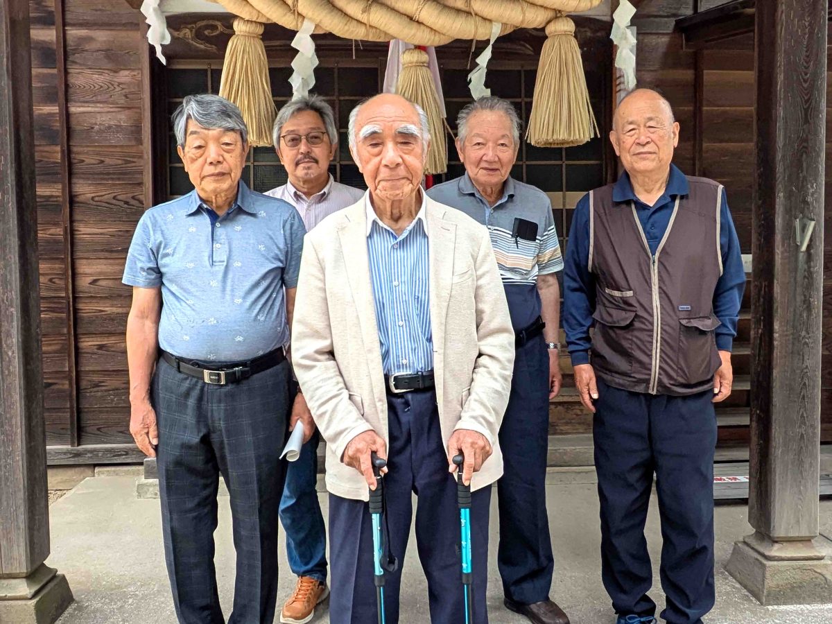 金ケ作陣屋研究会の皆さん