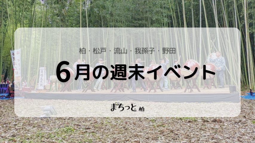 【今週末のイベントまとめ♪】2026年6月6日(土)〜7日(日)編